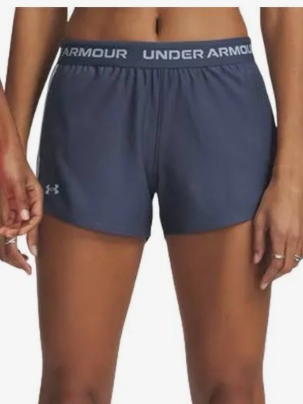 Under Armour Navy Women's Athletic Performance Shorts